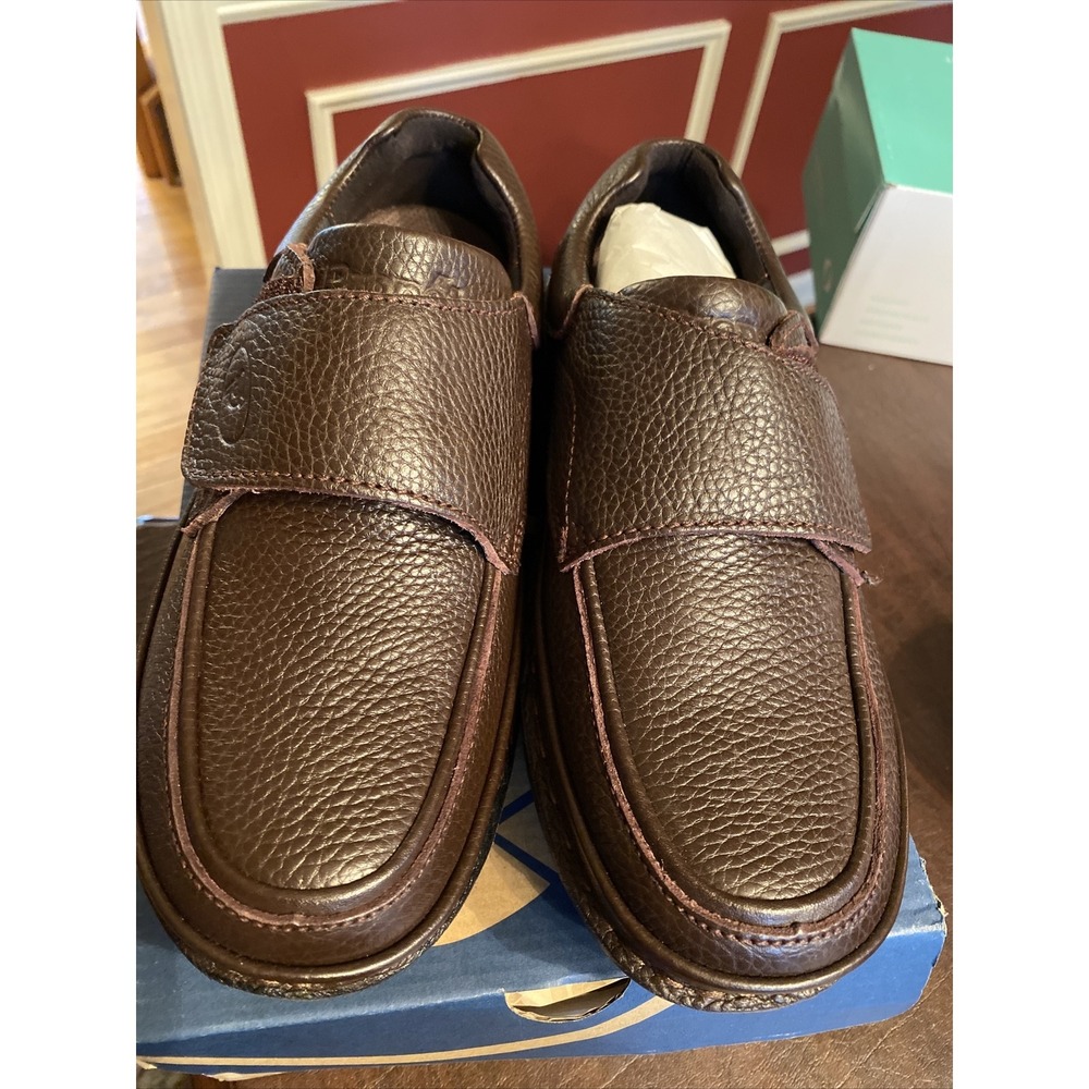 Propét M5015 Men's Scandia Strap Leather Classic Style Walking Shoes 8 M New